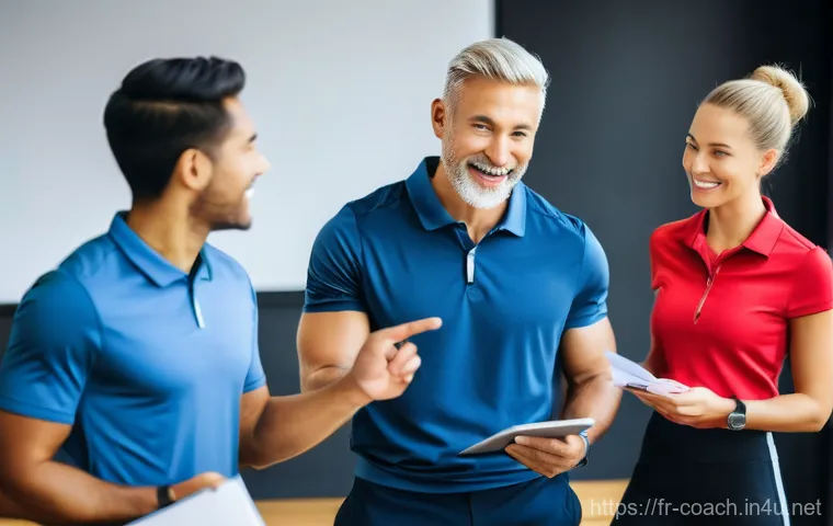 스포츠지도사 경력 관리 노하우 - **Prompt 2: Expert Coach Building a Professional Online Brand**
    "A confident and approachable fe...